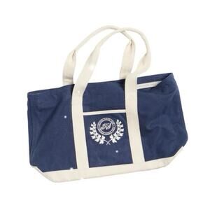 SHIPS IN 24 HRS Taylor Swift TS Crest Est. 1989 Navy Blue Beach Bag Tote New